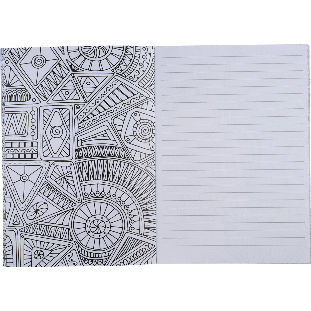Doodle Color Therapy Notebook