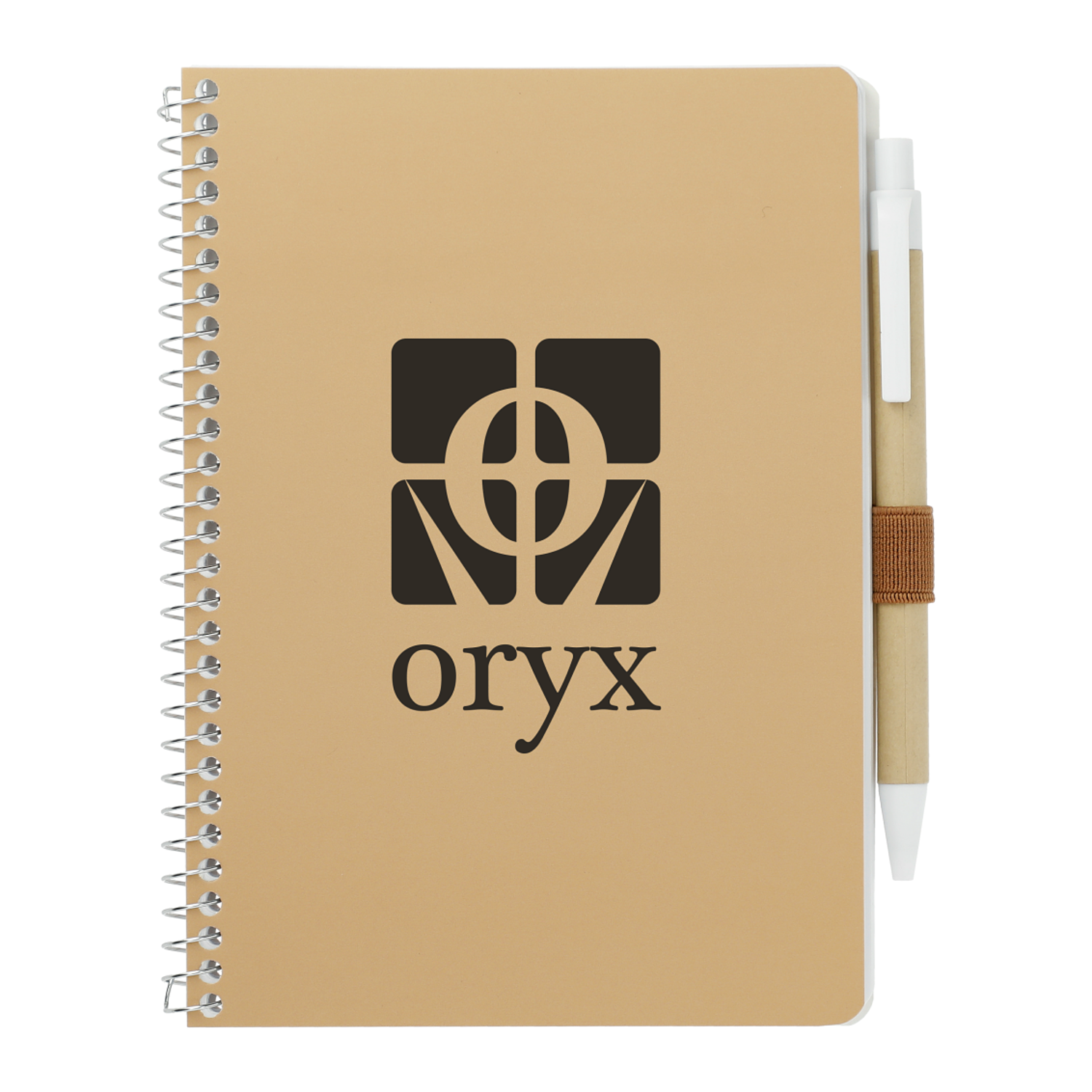 5” x 7” FSC® Mix Spiral Notebook with Pen