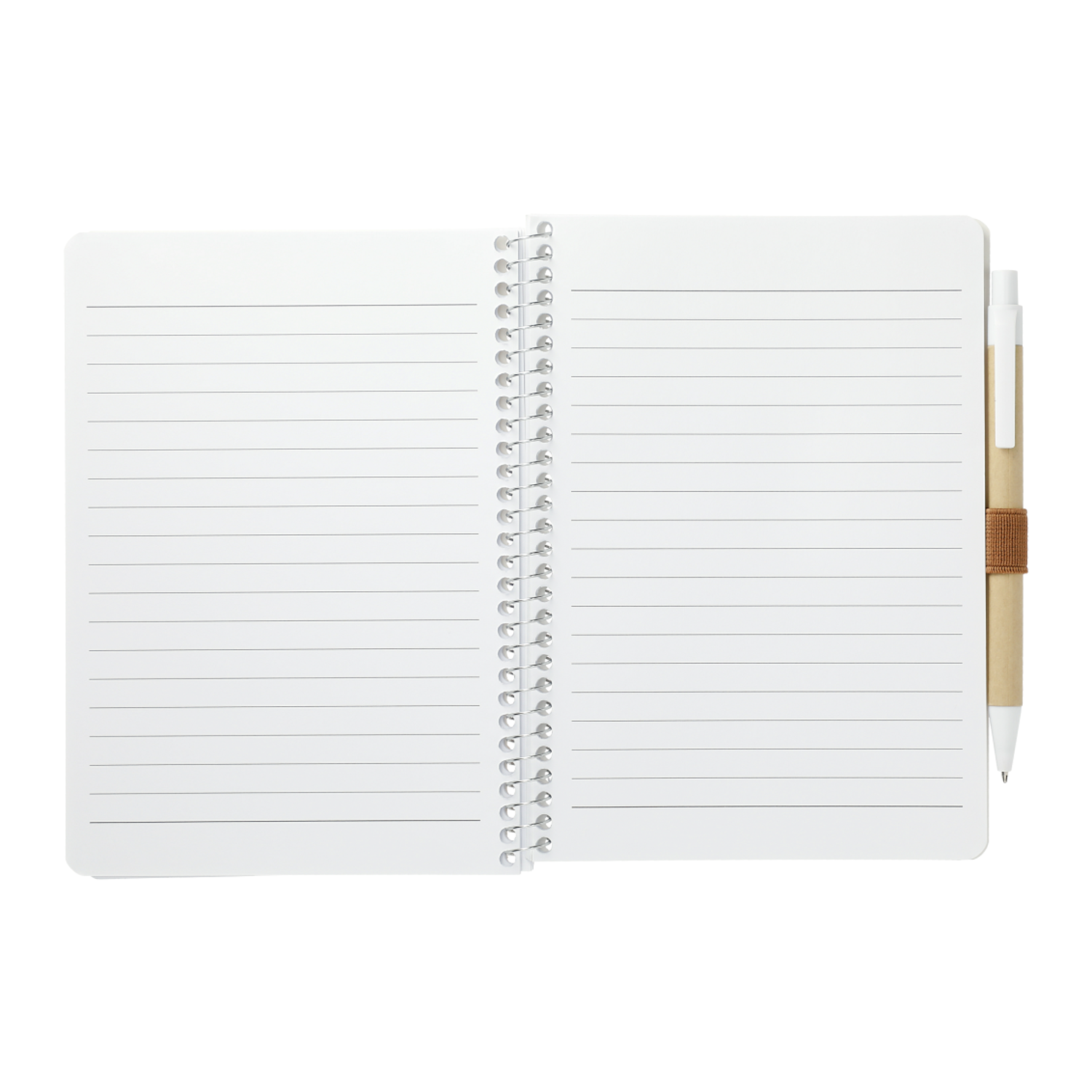 5” x 7” FSC® Mix Spiral Notebook with Pen