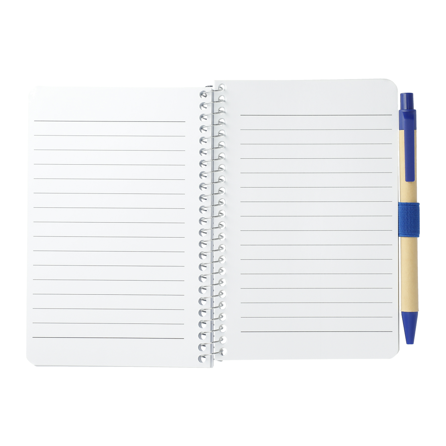 4" x 6" FSC® Mix Pocket Spiral Notebook with Pen