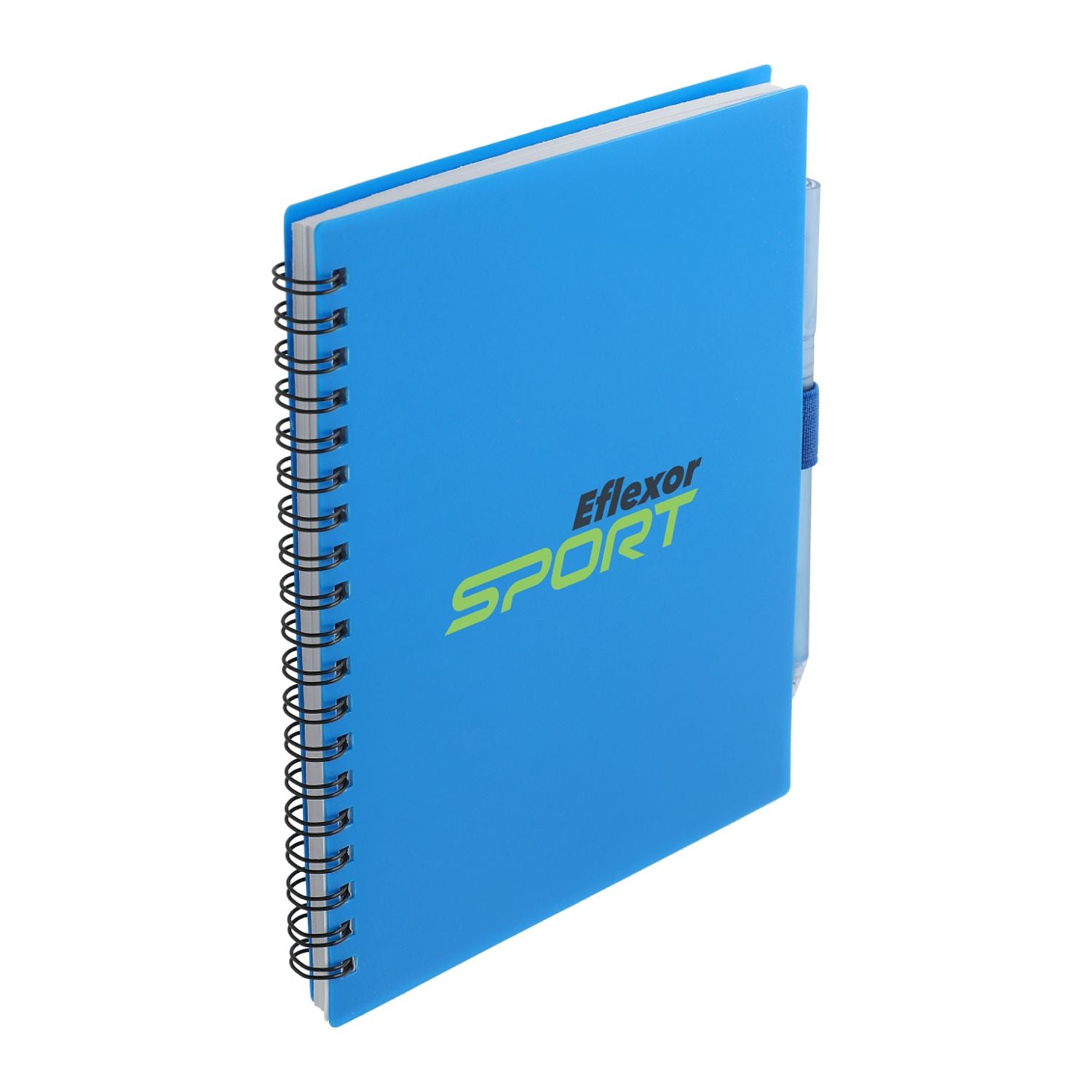 5.5” x 7” FSC Recycled Spiral Notebook w/ RPET Pen