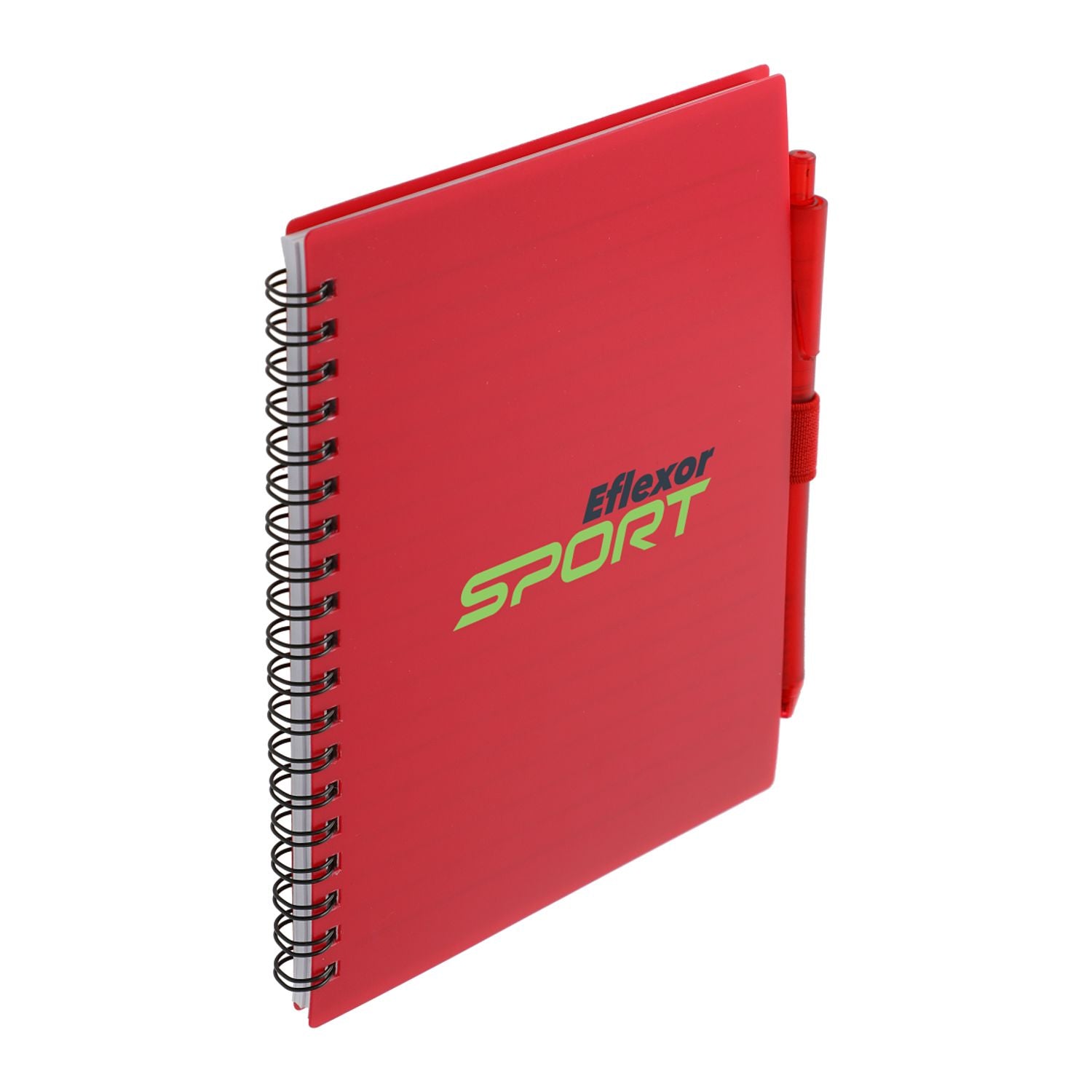 5.5” x 7” FSC Recycled Spiral Notebook w/ RPET Pen