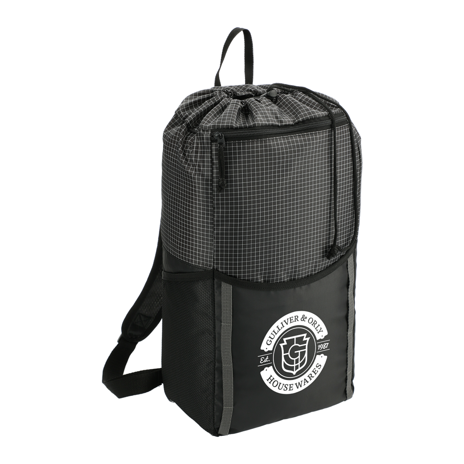 Grid 14L Drawstring Backpack