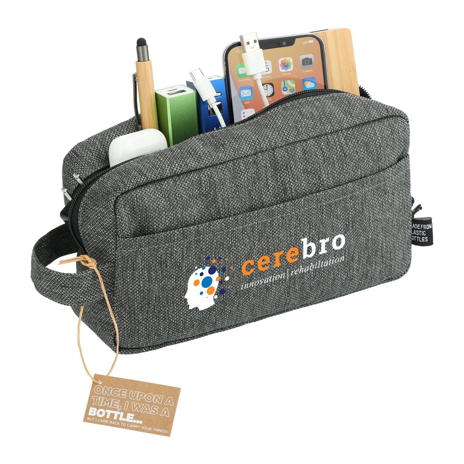 Vila Recycled Dopp Kit Pouch