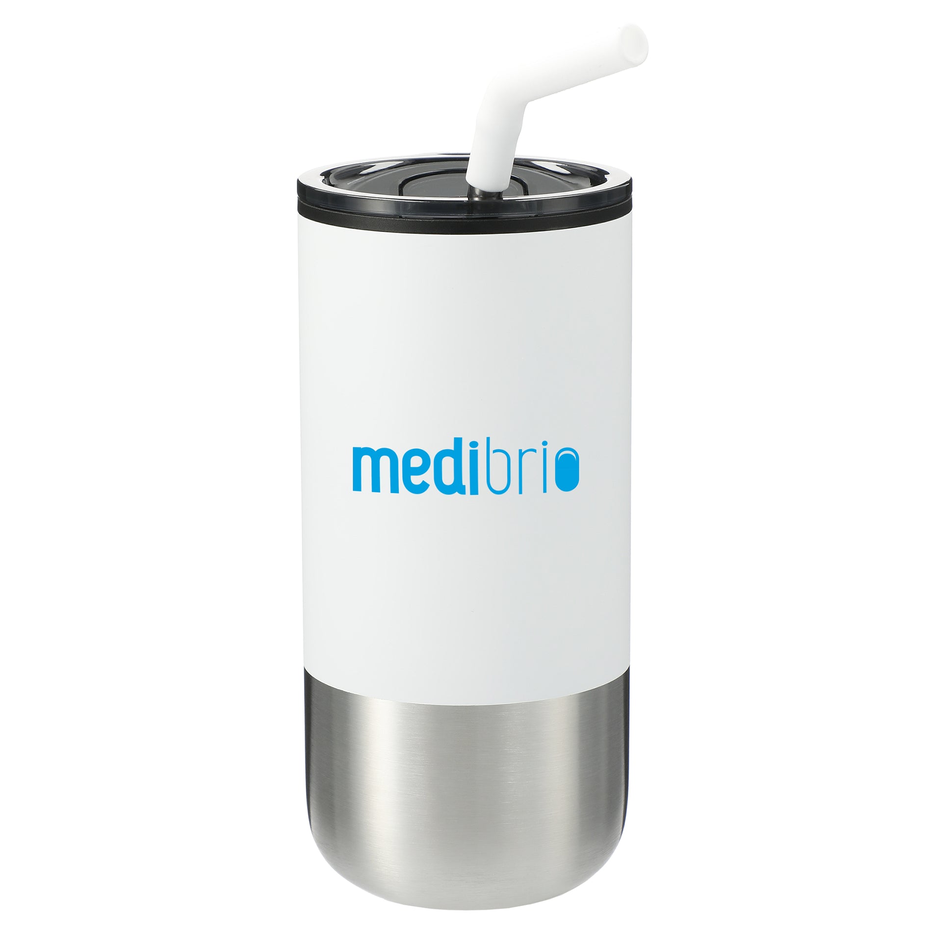 Lagom 16oz Tumbler w/ Stainless Steel Straw