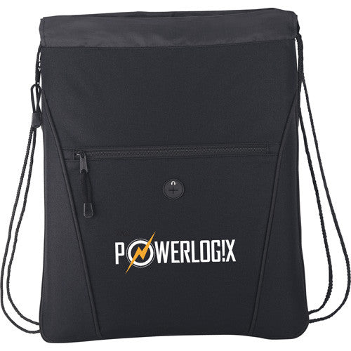 Raven Drawstring Cinch Backpack