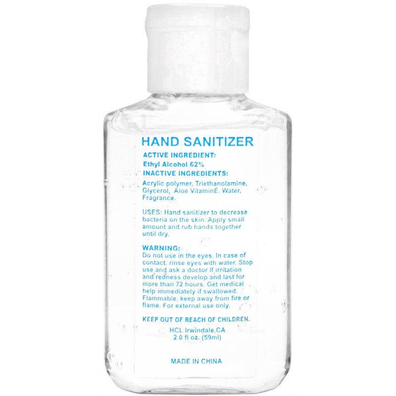 2oz. Hand Sanitizer Gel