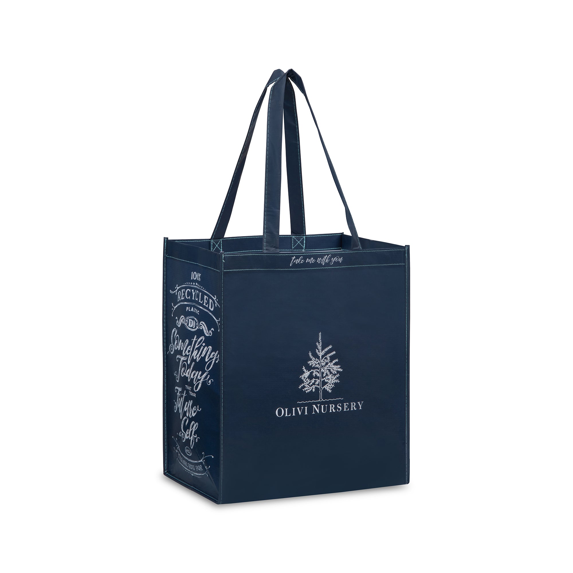 Laminated 100% Recycled Shopper