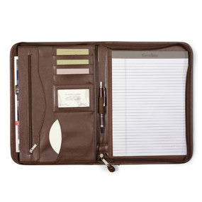 Deluxe Executive Vintage Leather Padfolio