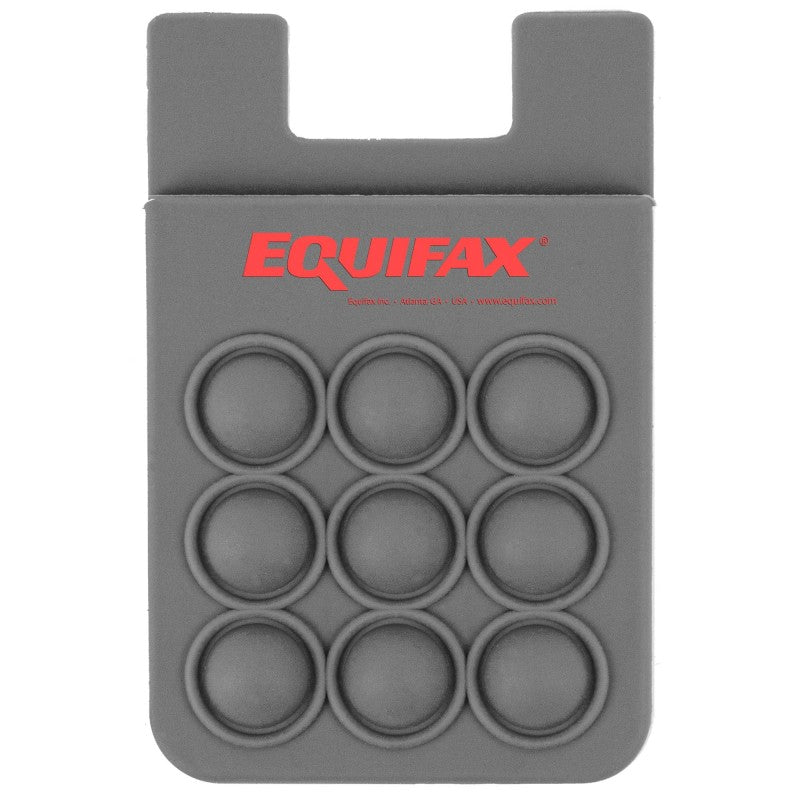 Popper Stress Reliever Silicone Phone Wallet